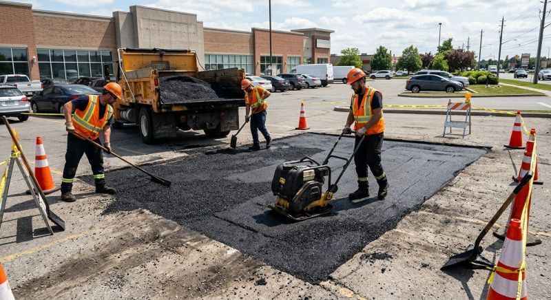 Commercial Pavement Repair in Orange County, CA