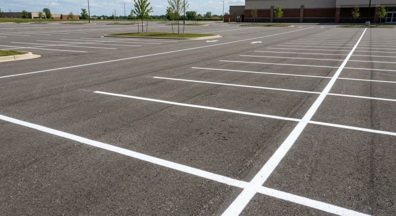 Parking Lot Line Repainting Service