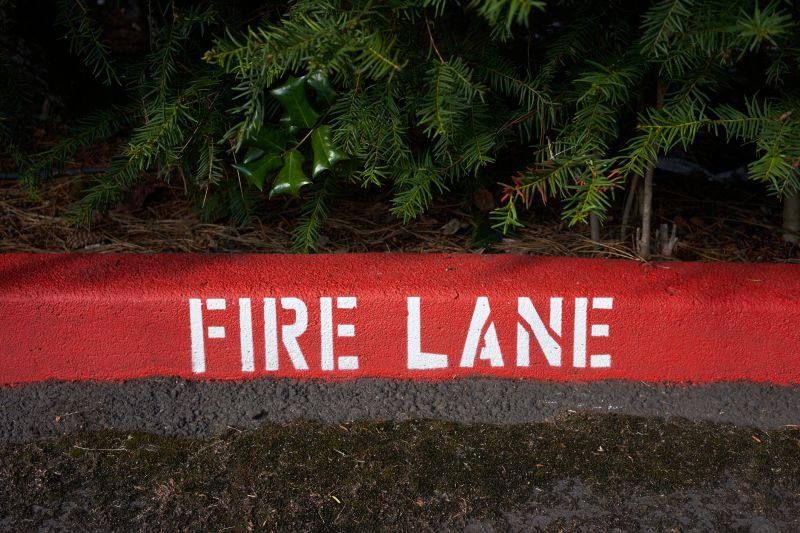 Fire Lane Marking in Acworth, GA