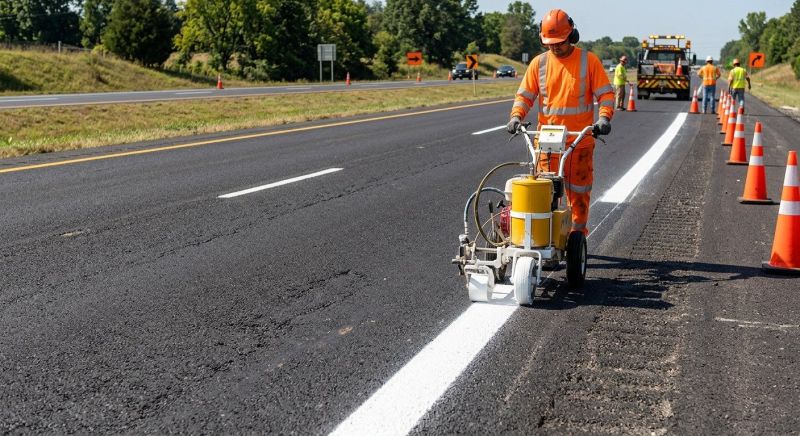 Line Striping Service in Los Angeles, CA