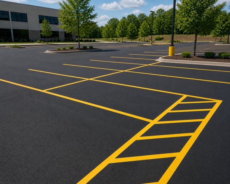 Parking Lot Painting in Houston, TX