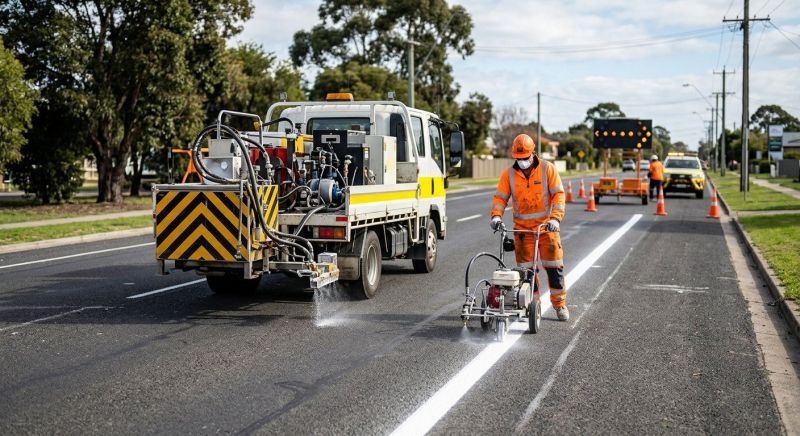 Pavement Marking Service in Houston, TX