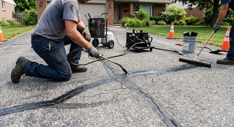 Asphalt Driveway Repair in Savannah, GA