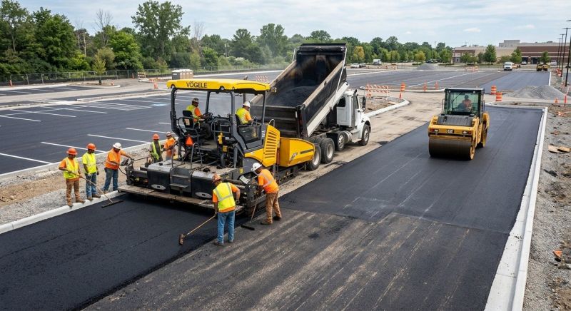 Asphalt Lot Paving in Los Angeles, CA