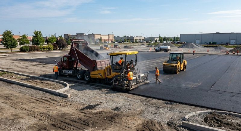 Asphalt Lot Paving in Los Angeles, CA