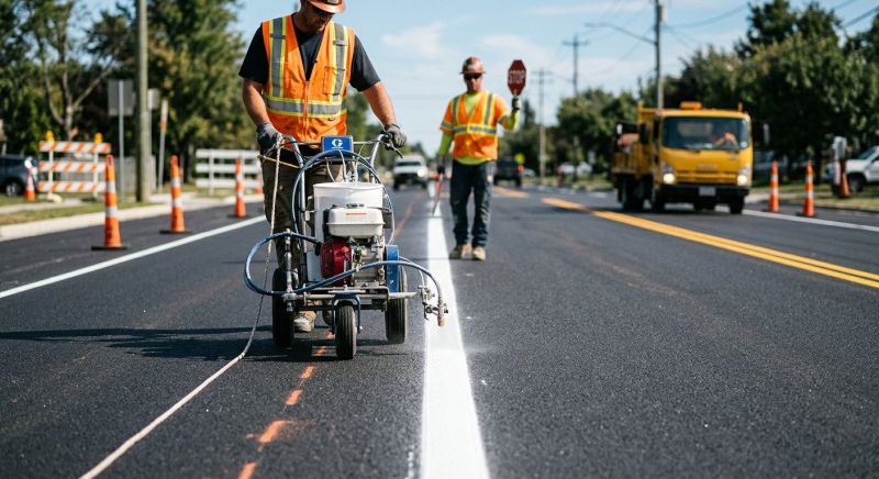 Asphalt Marking in Acworth, GA