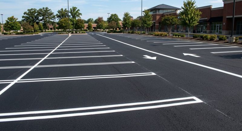 Asphalt Marking in Orange County, CA