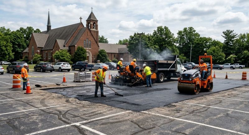 Asphalt Parking Lot Repair in Pasadena, CA