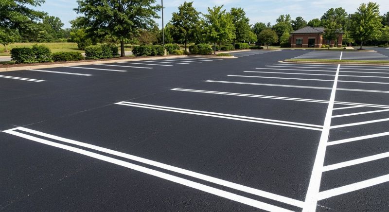Asphalt Striping in Palm Springs, CA