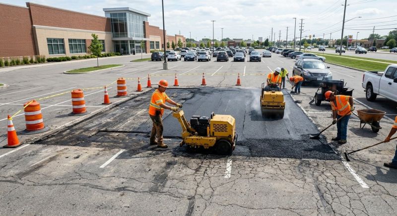 Church Parking Lot Repair in Fort Smith, AR