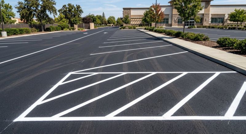 Church Parking Lot Striping in Acworth, GA