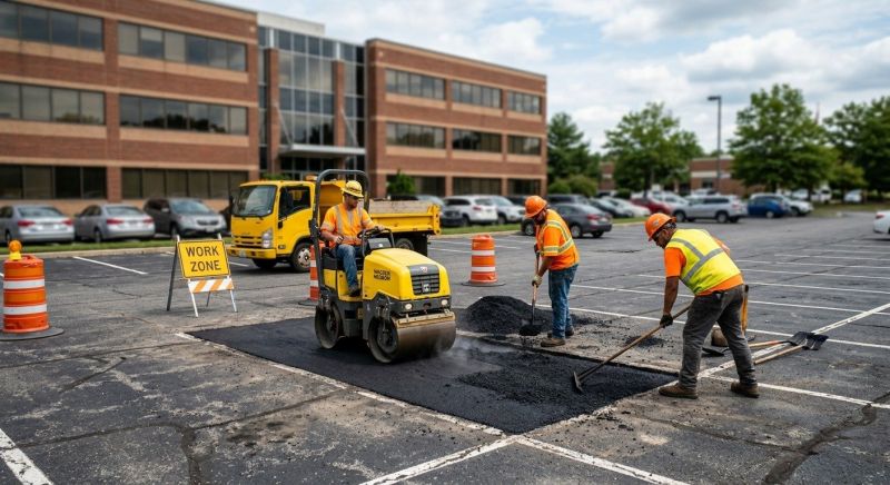 Commercial Asphalt Repair in Little Rock, AR