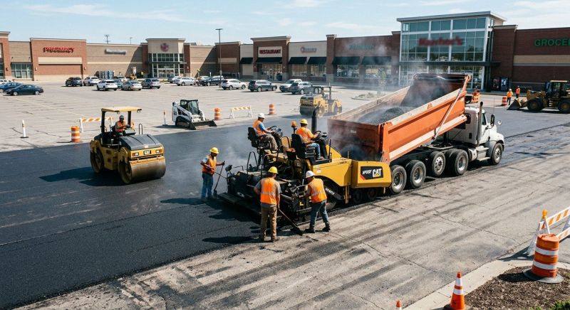 Commercial Asphalt Resurfacing in Los Angeles, CA