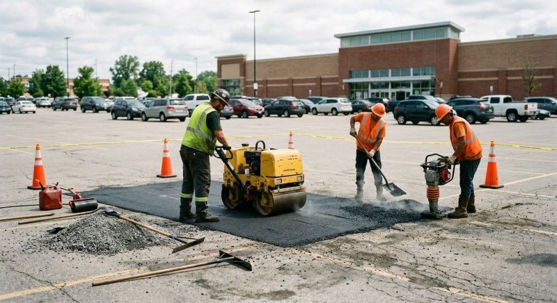 Commercial Paving Repair in Savannah, GA