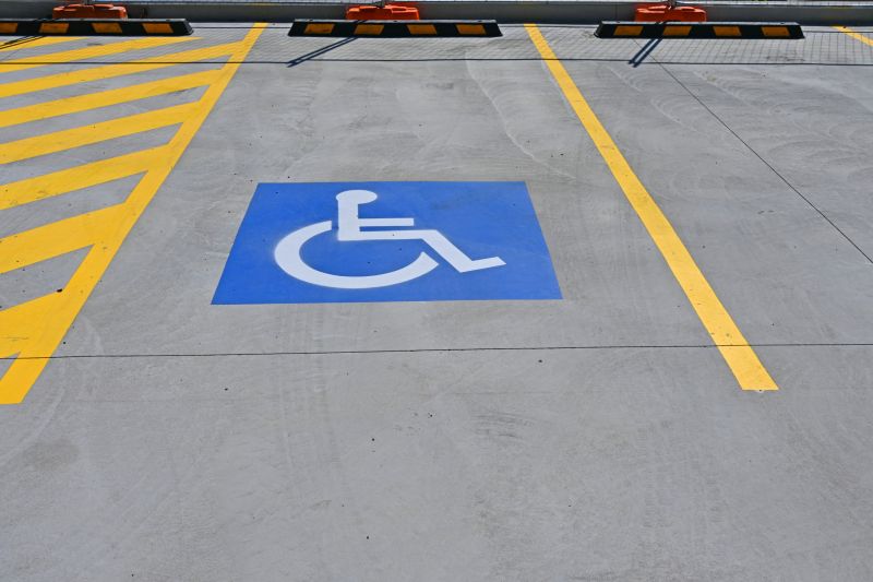 Disability Parking Marking in Houston, TX