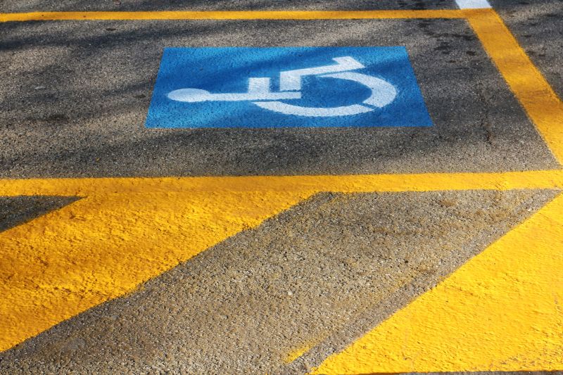 Disability Parking Marking in Hilton Head Island, SC