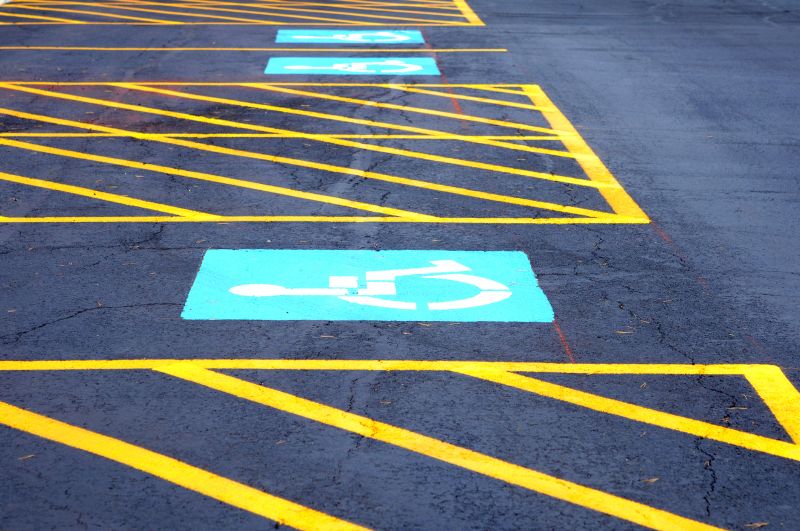Disability Parking Marking in Acworth, GA
