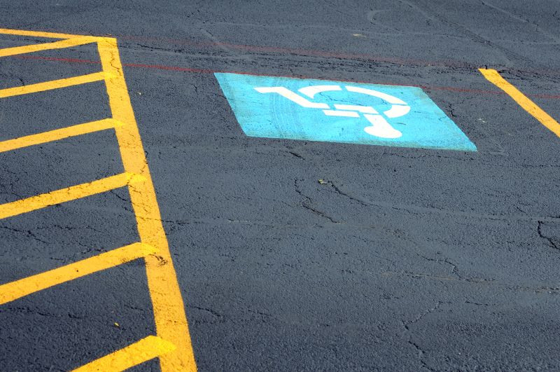 Disability Parking Marking in Savannah, GA