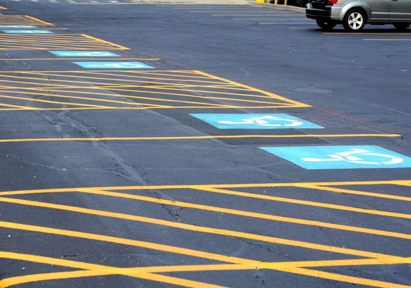 Disability Parking Marking in Savannah, GA