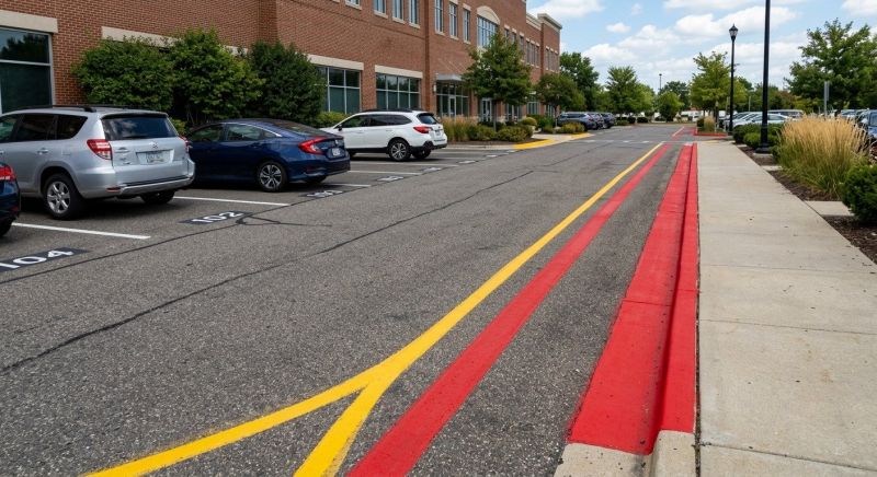 Fire Lane Marking in Houston, TX