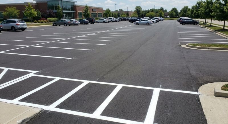 Parking Area Striping in Palm Springs, CA