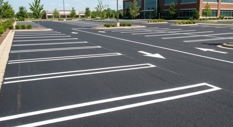 Parking Line Painting in Suwanee, GA