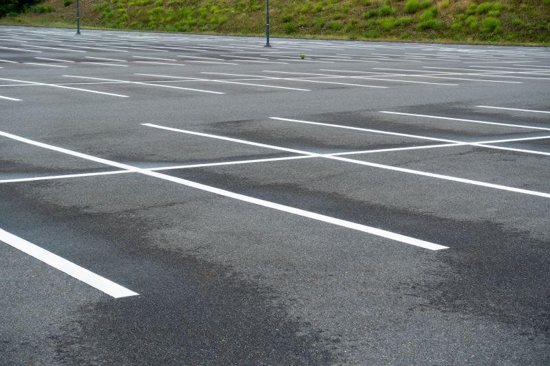Parking Lot Line Repainting
