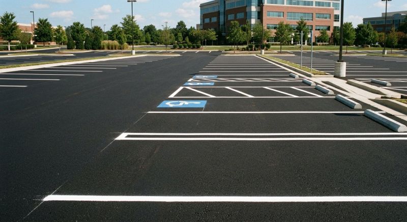 Parking Lot Marking Service in Roswell, GA