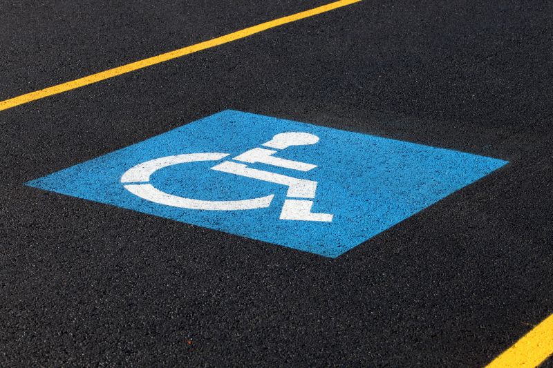 Parking Space Marking in Acworth, GA