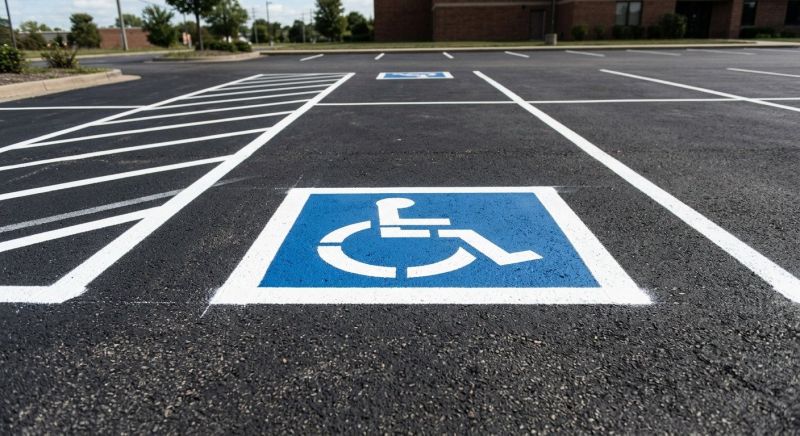 Parking Space Marking in Gwinnett County, GA