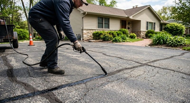 Road Crack Repair in Los Angeles, CA